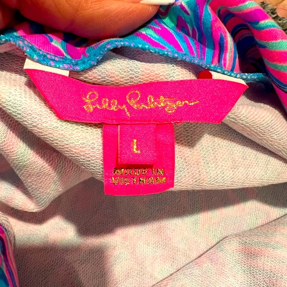 Lilly Pulitzer 3/4 sleeve- boat next pants jumpsuit - Picture 4 of 4